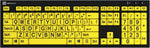 Logickeyboard 'Slimline' with Large Print * White Letters on Black Keys * Made for Windows PC * Including LogicLight Lamp * p/n LKBU-LPRNTWB-AJPU-US - Image 11