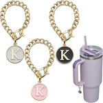 Ekarley decorative accessory styled on a travel tumbler