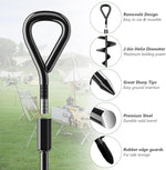 Phopich ground anchor tools including the T-handle hex wrench and drill bit adapter.