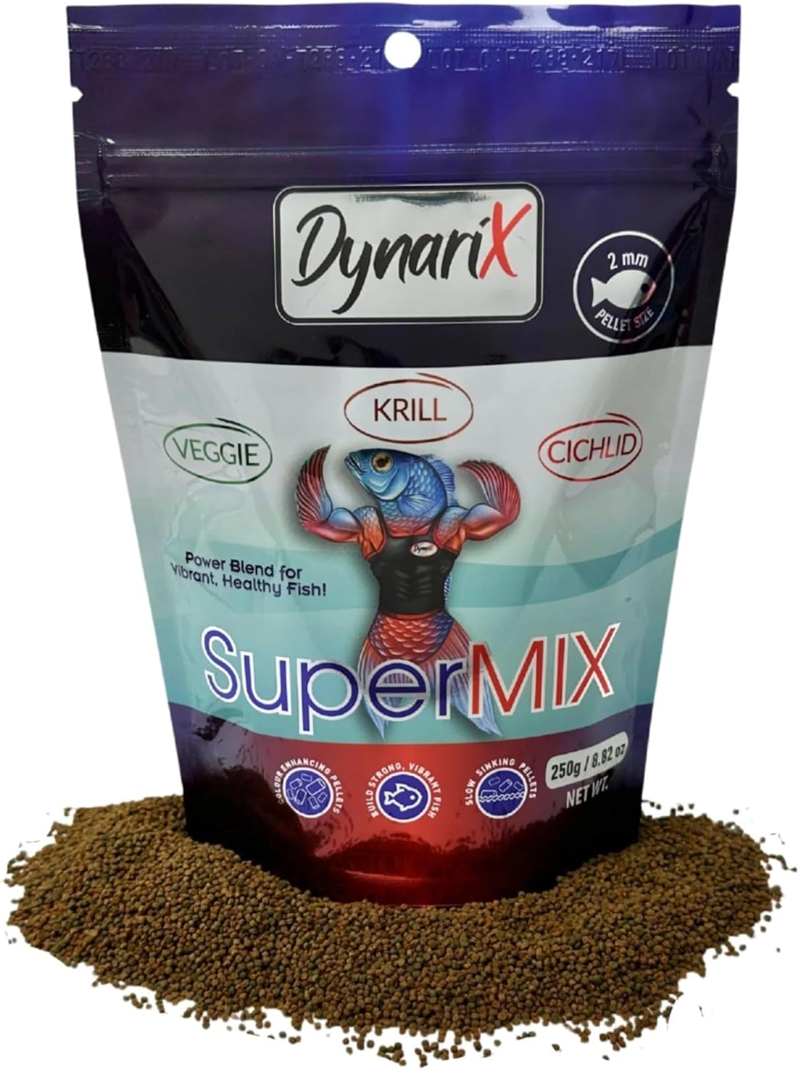 Northfin DynariX SuperMIX fish food front view packaging