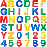 Ehr silicone alphabet and number magnetic set front view