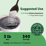 Micro Ingredients Allulose Sweetener mixed in coffee beverage