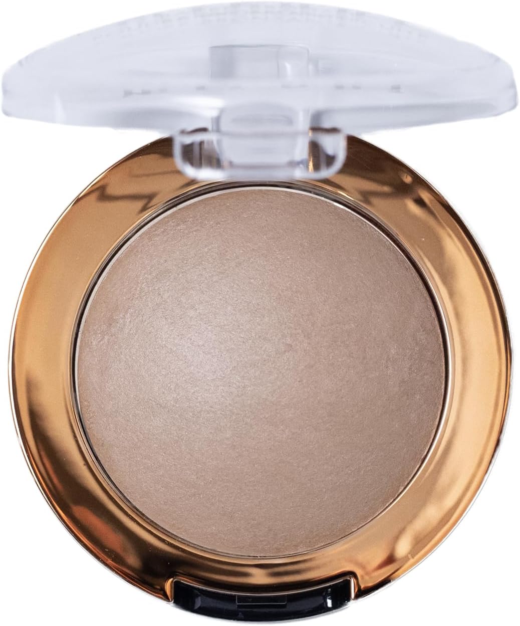 Milani long lasting powder bronzer open packaging texture