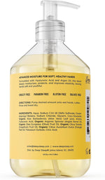 Deep Steep Grapefruit Bergamot hand soap label details