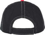 JH Design Group Chevy Corvette C7 logo cap embroidered emblem detail