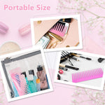Patelai wide tooth comb on wet hair styling