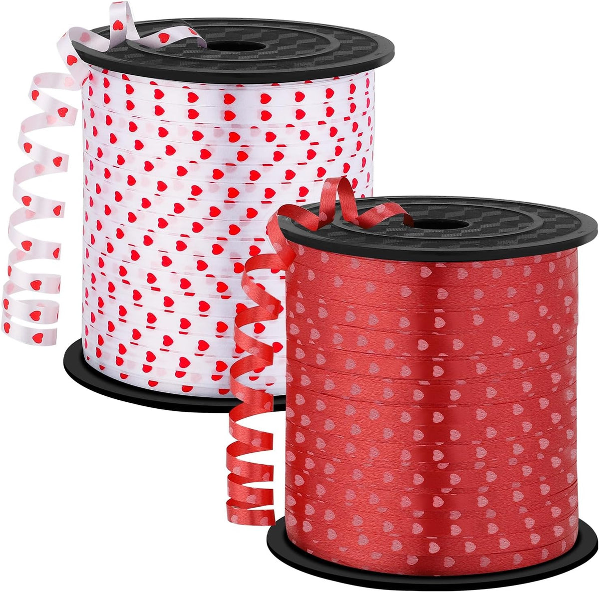 Woric 600 yards heart curling ribbon front view