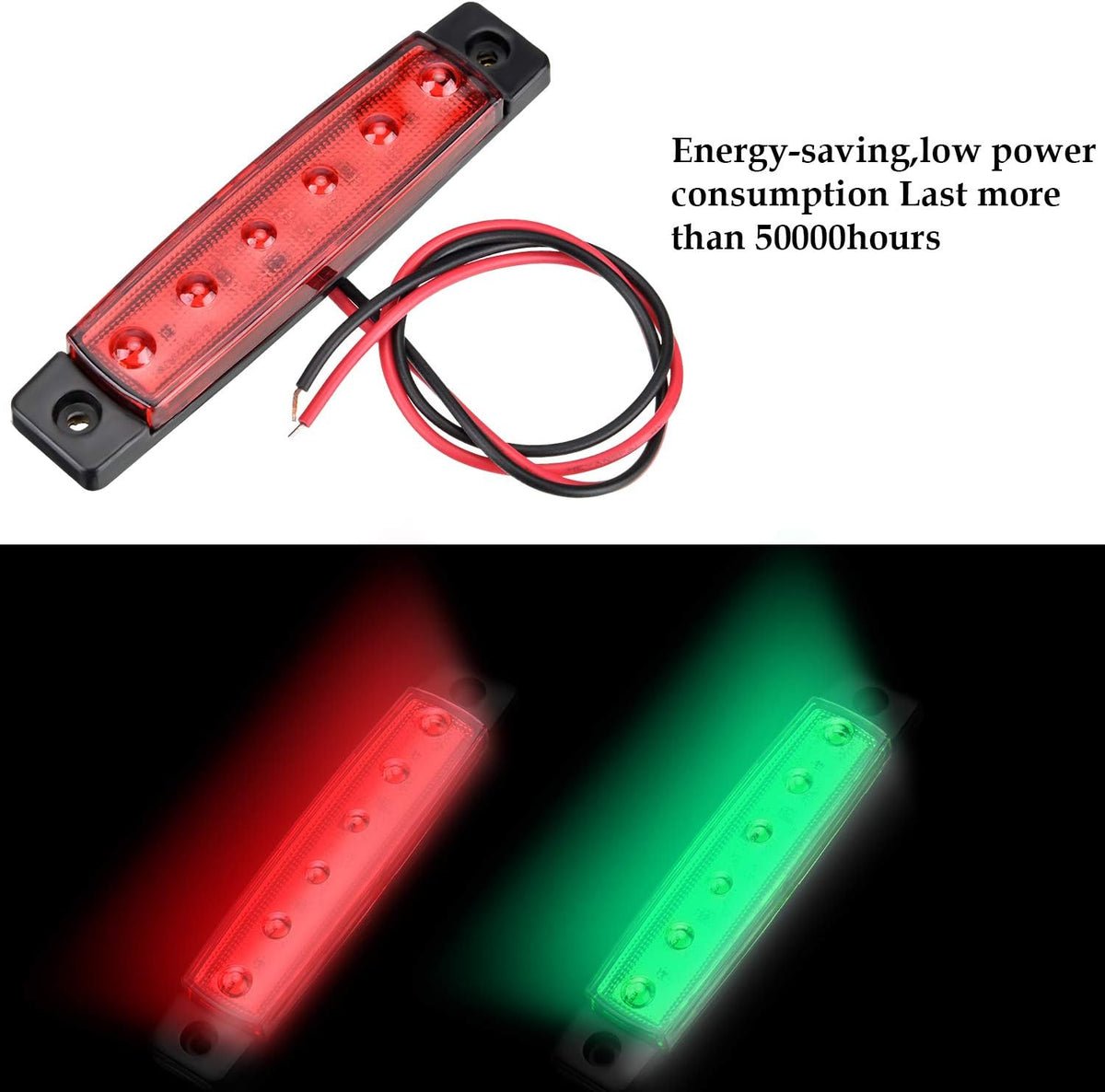 Weewooday port and starboard boat lights package