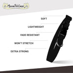 Adjustable medium pet collar buckle detail