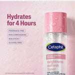 Cetaphil Bright Healthy Radiance Refresh Toner lifestyle application shot