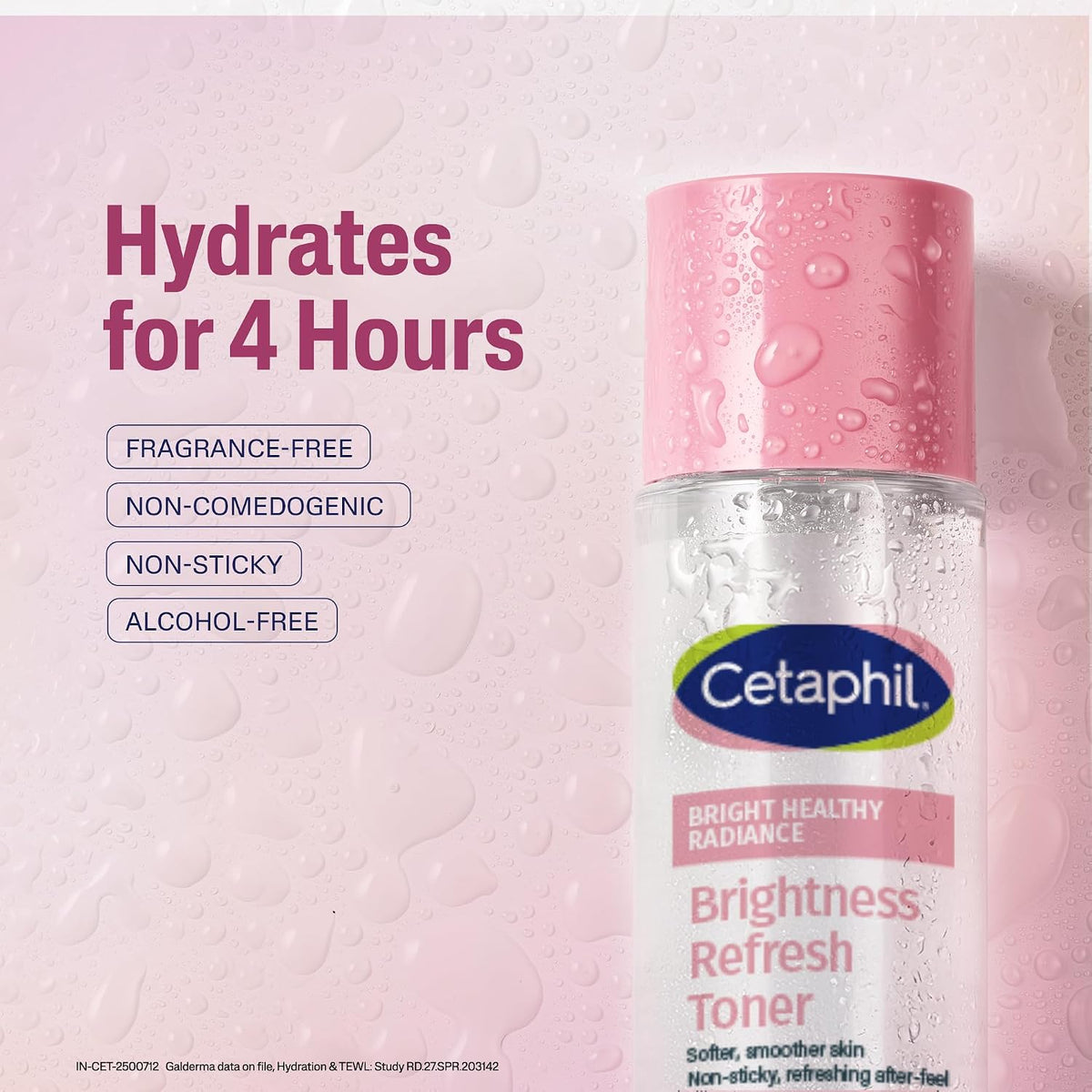 Cetaphil Bright Healthy Radiance Refresh Toner lifestyle application shot