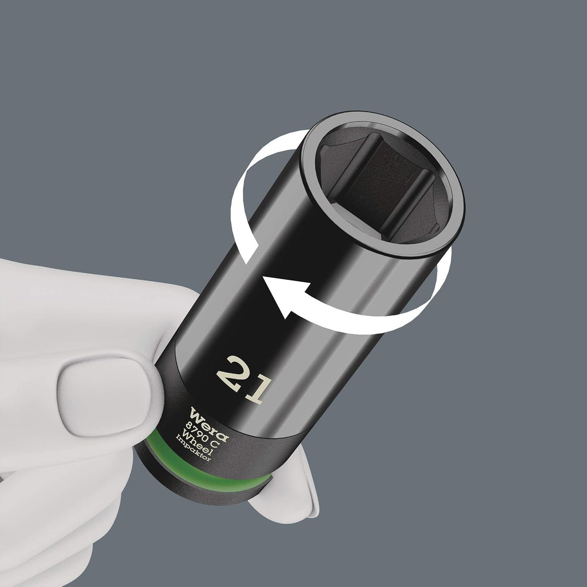 Wera wheel impaktor socket protective sleeve view