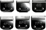 6pcs Dog Grooming Replacement Blades Compatible with Andis/Oster A5/Wahl KM-10 Series Dog Clippers,Detachable Clipper Replacement Blade,Black (6PCS Black-#10+30+3FC+4FC+5FC+7FC) - Image 15