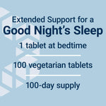 Life Extension Melatonin vegetarian tablets close up