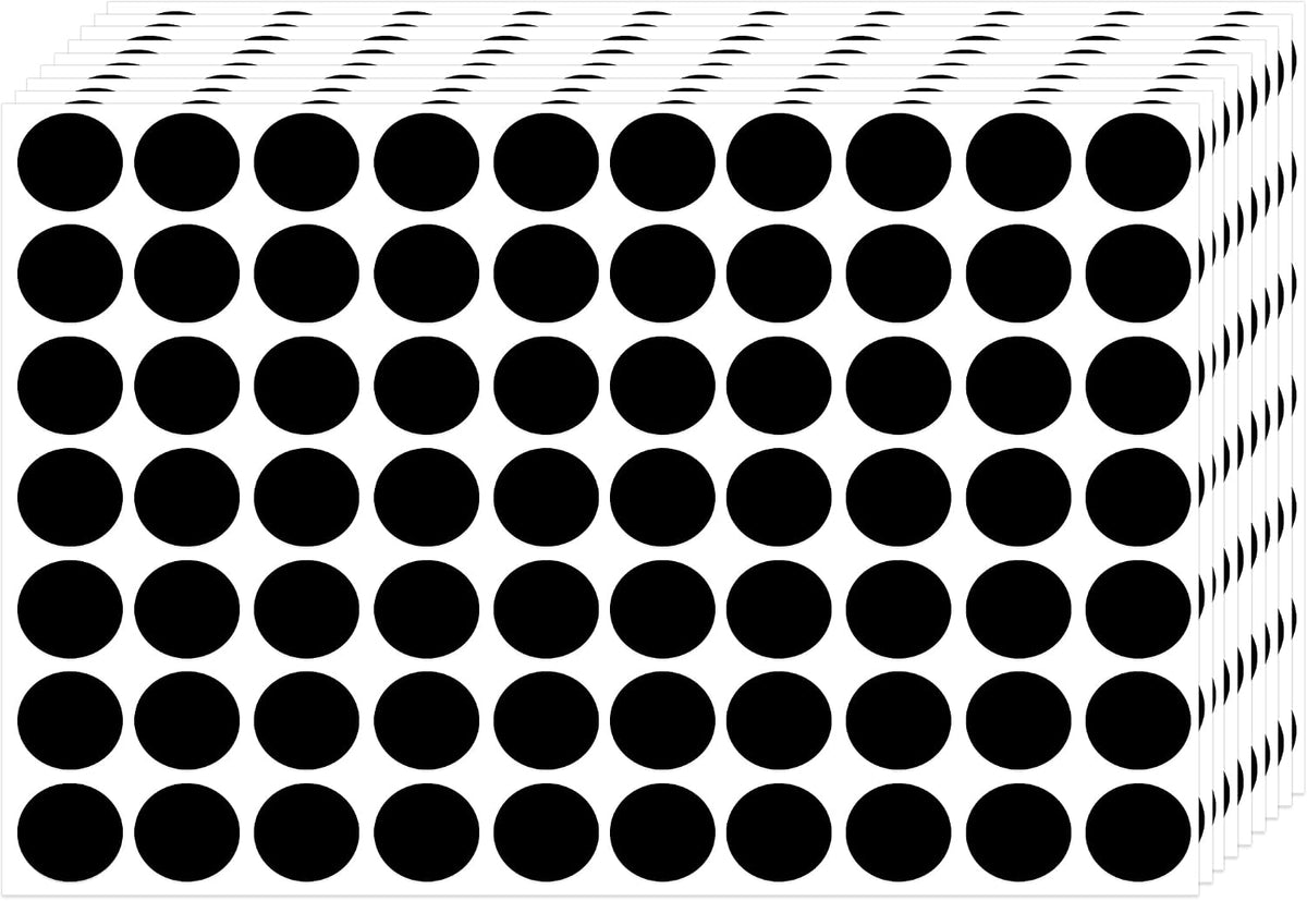3500 Pieces Dot Stickers, 3/4 inch Color Coding Labels, 10 Color Circle Price Stickers for Office Classroom Student - Image 13
