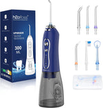 Water Dental Flosser Teeth Pick, H2ofloss Cordless Portable Oral Irrigator 300ML Rechargeable Travel Irrigation Cleaner IPX7 Waterproof WaterFlosser for Home Travel Lavender - Image 12