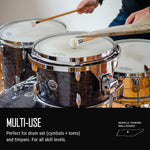 Timber Drum Co. TDF1 mallets solid birch handles