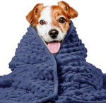 LaSyL Weighted Blanket for Pets | Thunder Blanket for Dogs Anxiety | Premium Soft Minky | Relaxation & Calming & Anti Anxiety | Used in Car, Bed, Couch | Blue Grey Star, Washable Small (24"x32") - Image 11