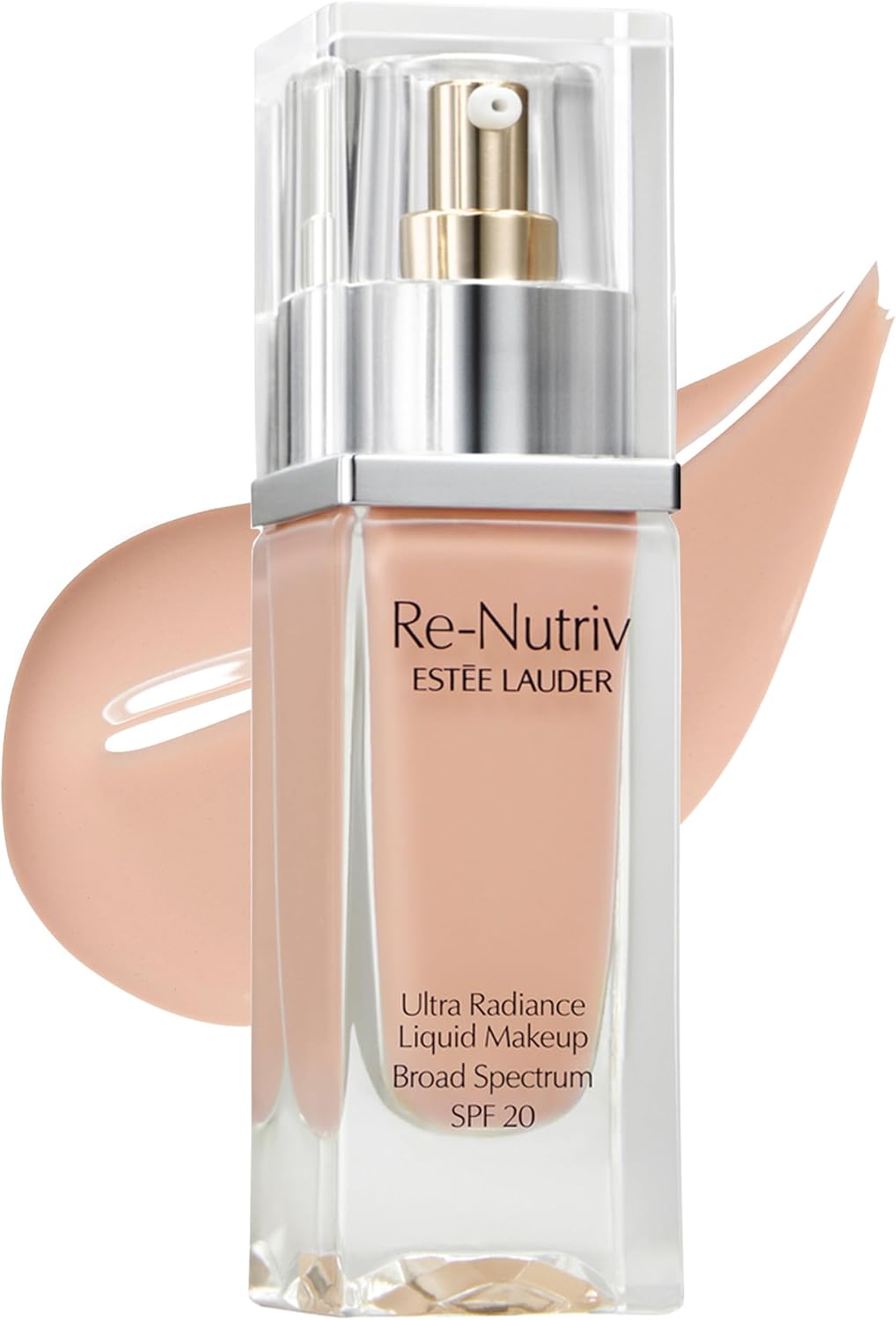 Este Lauder Re-Nutriv Ultra Radiance Liquid Foundation SPF 20 | Luxurious, Hydrating, Long-Wearing, 1 Fl Oz - Image 11