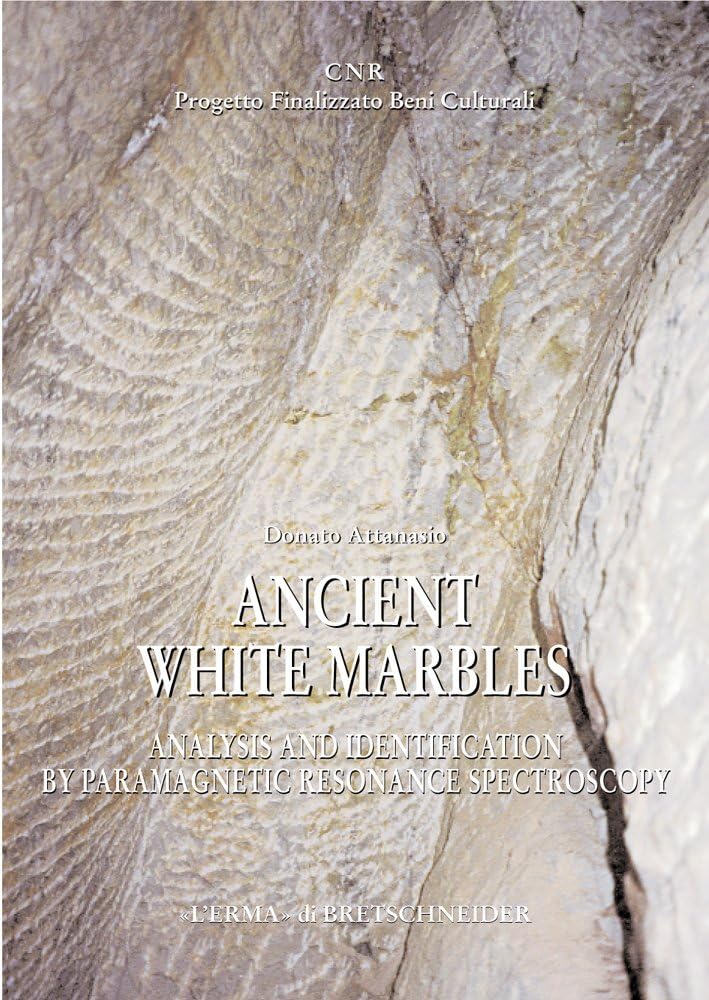 Donato Attanasio Ancient White Marbles front view academic book