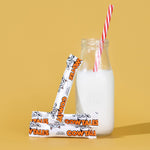 Bulk one pound bag of Goetze's caramel minis displayed on a table for everyday snacking.