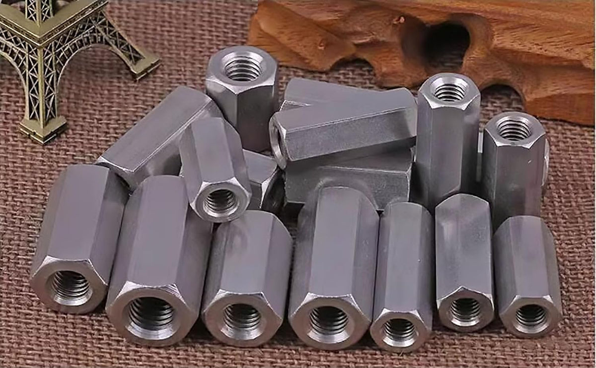 Top angle view showing the 10mm hex width across flats