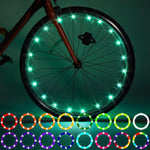 Waybelive LED Bike Wheel and Frame Lights, Waterproof | 16 Colors Remote Control, Bicycle Tire & Wheelchair Lights, Bike Wheel&Frame Lights, Ride at Night, Good Gifts for Kids - Image 9