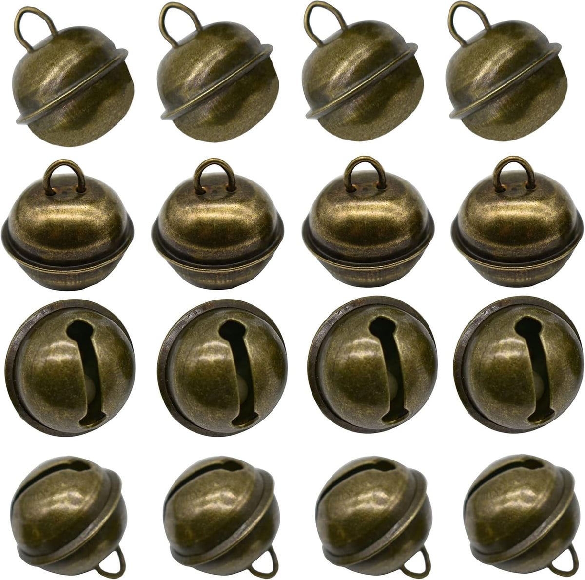 Maydahui bronze jingle bell front view craft accessory
