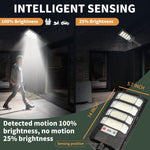 Lendro solar light highlighting motion sensor and wide beam angle