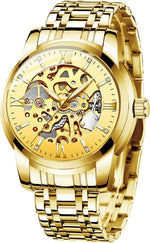 Biden unisex adult analog watch front view luxury timepiece