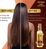 Streax hair serum label details and benefits