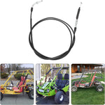 YOXUFA 2082mm accelerator cable steel wire close up