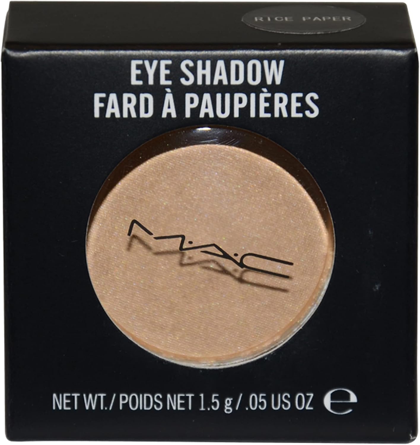 MAC Small Eye Shadow Rice Paper front view authentic makeup