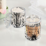 Wellday apothecary canister holding cotton swabs and balls
