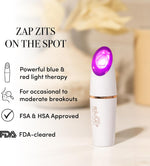 Revive Light Therapy portable blemish treatment device angled view