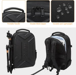 MOSISO waterproof camera case close up of water resistant PU leather texture