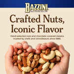 Crunchy premium Georgia pecans covered in smooth dark chocolate