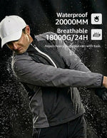 Fit space lightweight rain jacket fabric texture