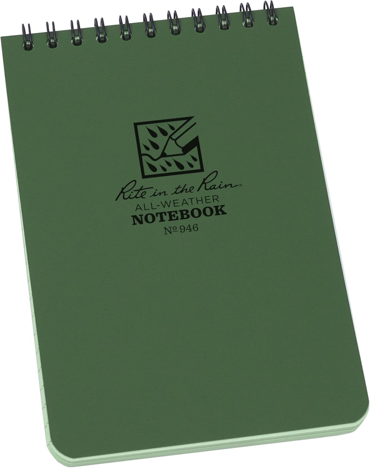 Rite in the Rain 4 by 6 inch notebook open pages