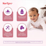 MaryRuth's baby multivitamin liquid dropper being measured