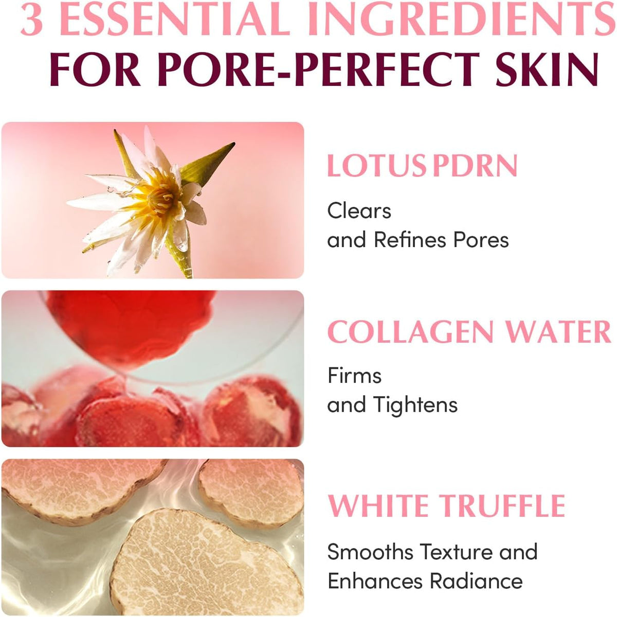 Eqqualberry pore tightening jelly pads opened jar