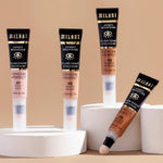 Applying Milani Undereye Brightener to skin