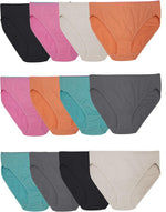 Fruit of the Loom womens Breathable Underwear, Moisture Wicking Keeps You Cool & Comfortable, Available in Plus Size - Image 11