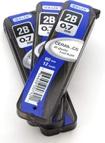 Bazic 0.7mm mechanical pencil lead tubes pack of three