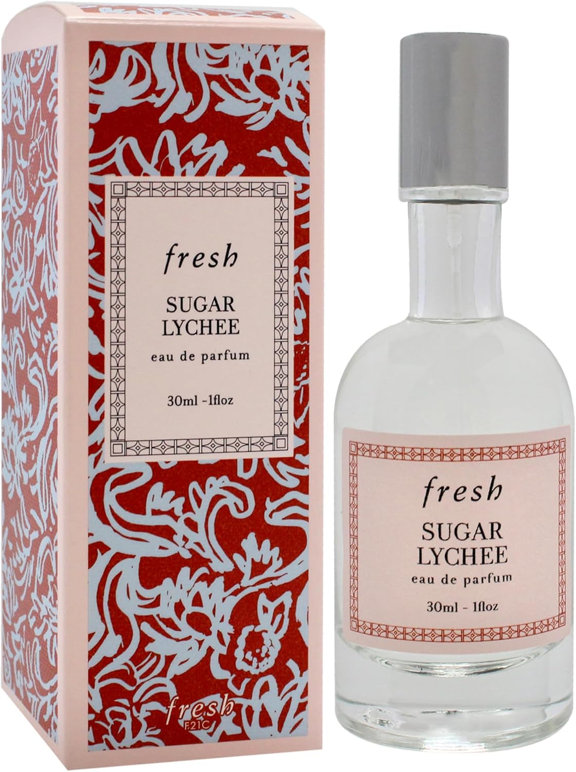 Fresh Sugar Lychee perfume glass bottle design