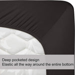 N&Y HOME stretch bed sheet fabric close-up shot