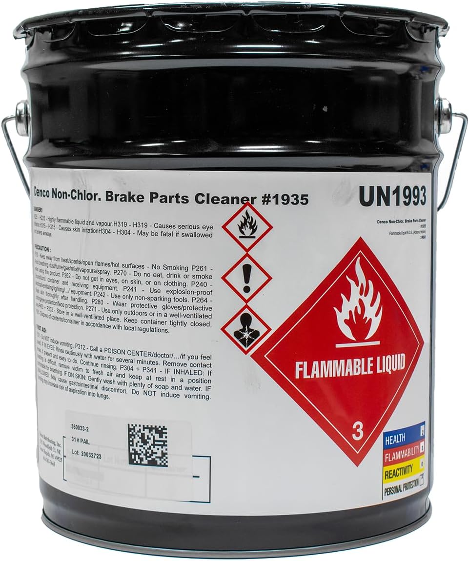 Denco 1935 Brake and Parts Cleaner 5 Gallon Pail front view