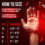 JerkFit WODies 3 hole gym gloves wrist wrap detail