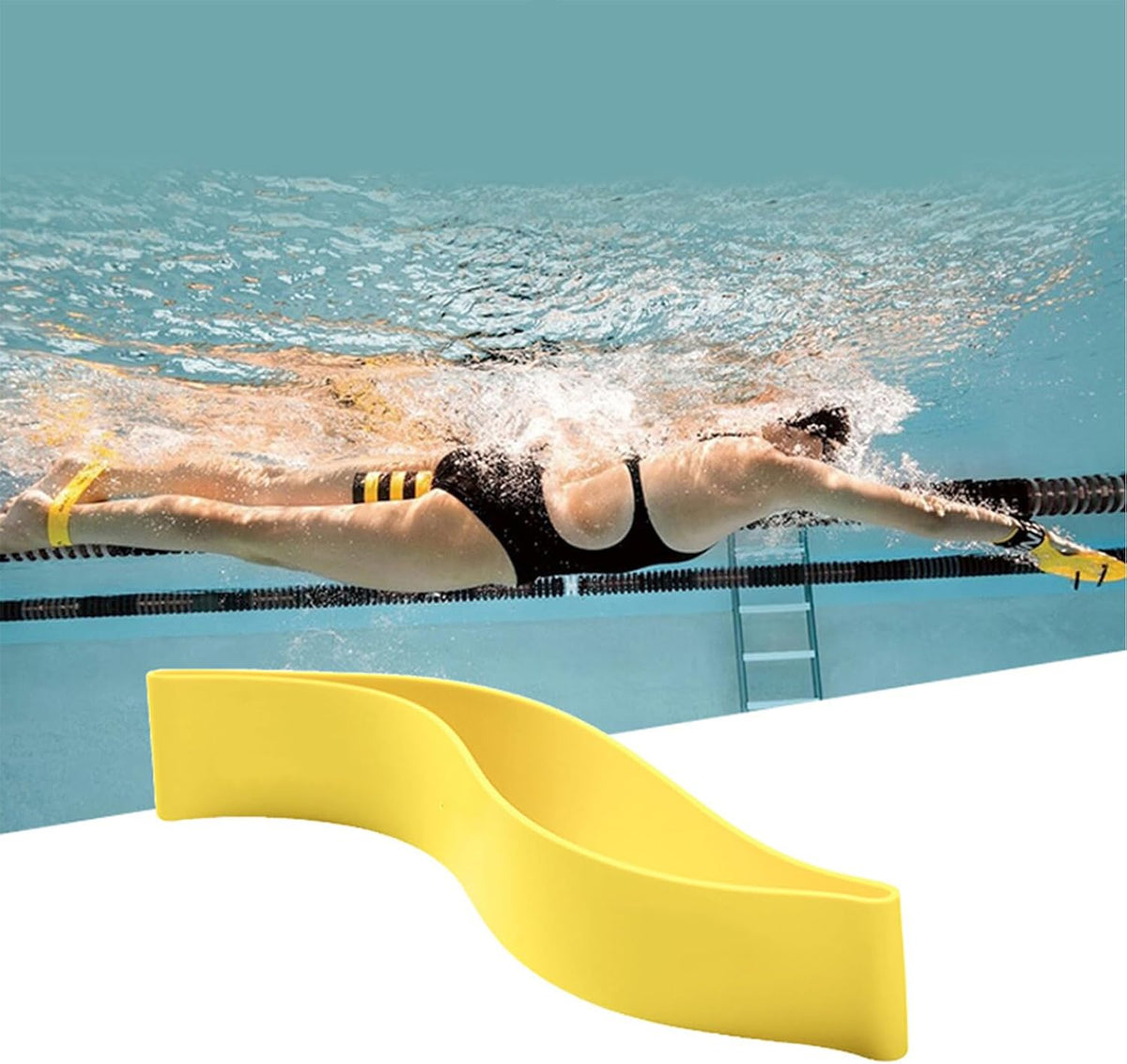 LJHYSD swim band for legs folded display