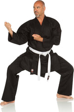 Ronin Brand medium weight karate uniform side profile